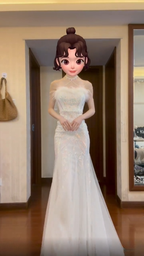 Stunning White Strapless Mermaid Beading Birthday Outfits Evening Dresses, DP5160