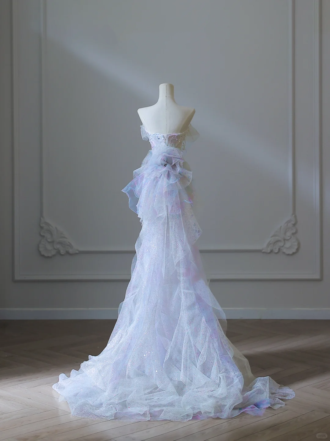 Elegant Strapless Mermaid Beading Birthday Outfits Prom Dress Evening Gowns, DP5146