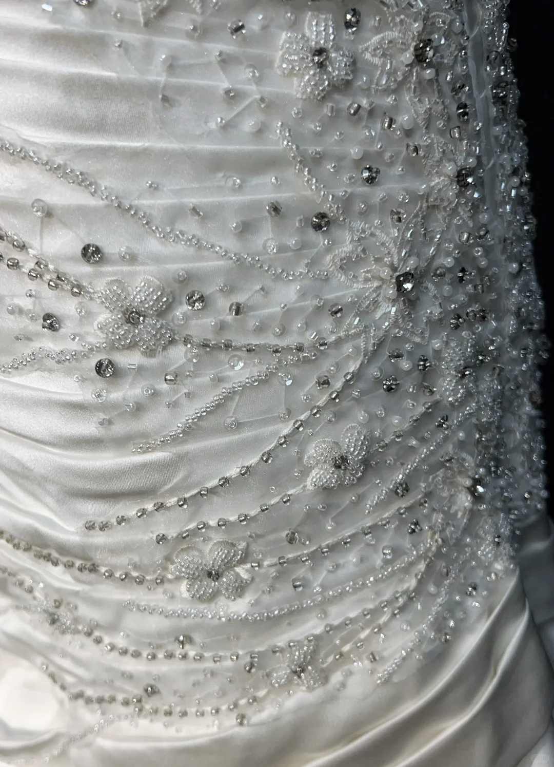 New Arrival White One Shoulder A-Line Beading Vintage Long Evening Party Dress, DP4880