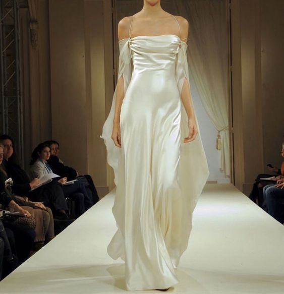 Elfenbeinfarbenes schulterfreies Maxikleid, rückenfreies langes Partykleid aus Satin, DP3605
