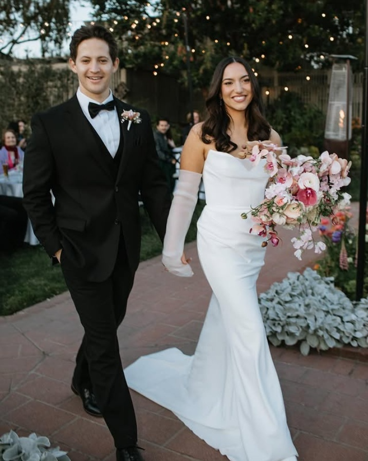 White V Neck Strapless Mermaid Long Prom Dress Wedding Dress, DP2918