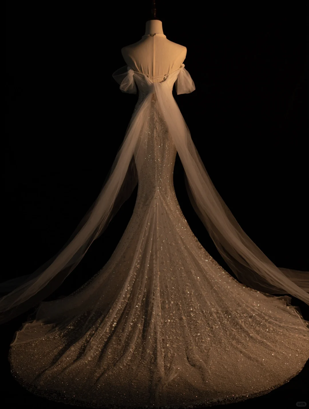 Gorgeous White Off Shoulder Mermaid Sequins Long Evening Party Dresses, DP5222