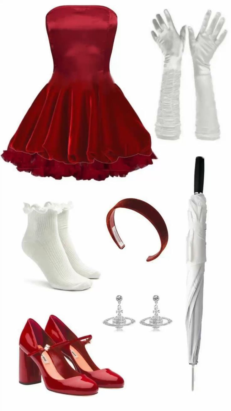 Robe courte rouge bustier coupe trapèze pour anniversaire, tenue de retour à la maison, DP3468