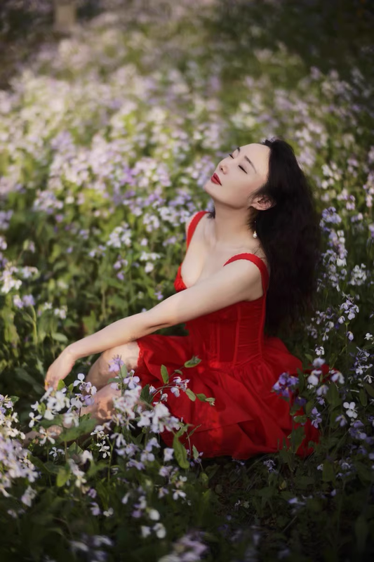 Vintage Sweetheart Ruffled Hem Design Summer Party Dress Homecoming Dress, DP5960