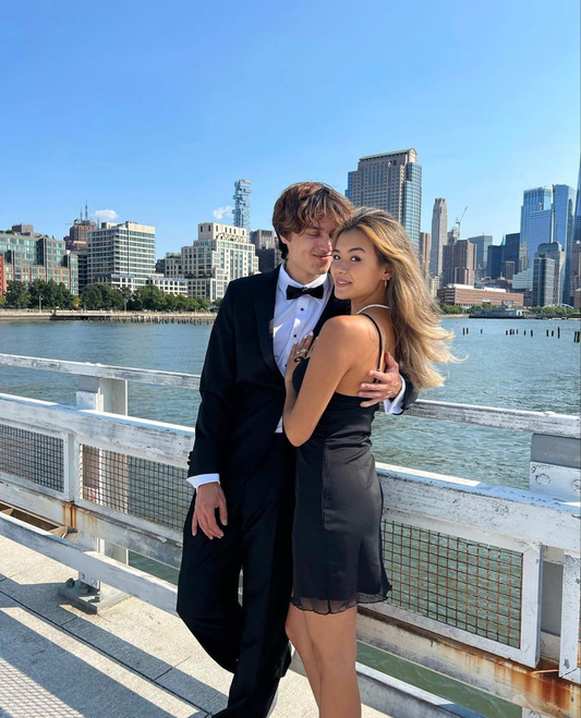 Black Spaghetti Straps Homecoming Dress Short Pary Dress, DP3568