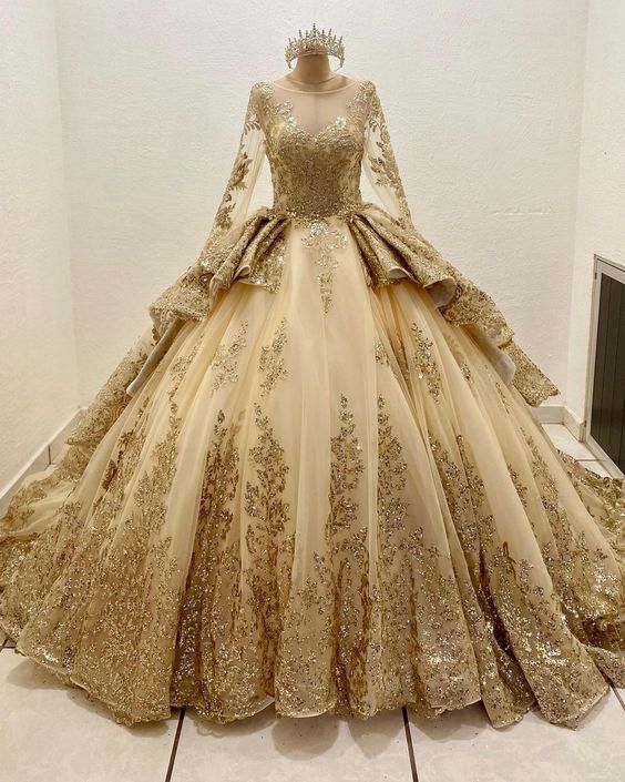 Gorgeous Beaded Embroidery Sweet 16 Quinceanera A-Line Floor-length Prom Dress Birthday Dress Evening Dress Ball Gown DP6507
