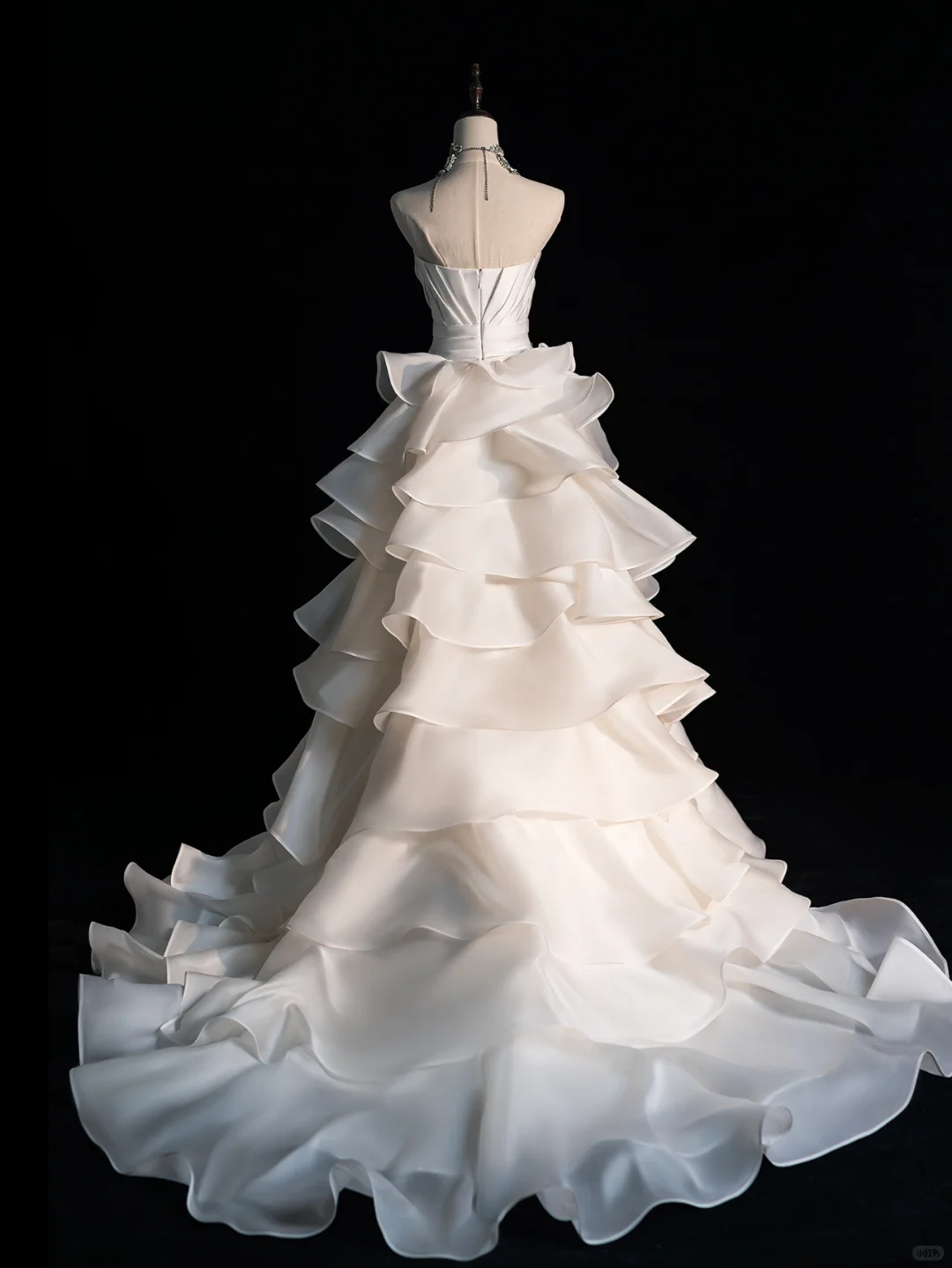 Weißes trägerloses Meerjungfrau-Satin-Partykleid, langes Partykleid, hübsches Hochzeitskleid, DP5226