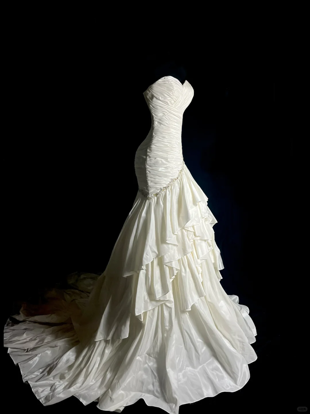 Elegant White Sweetheart Mermaid Vintage Long Wedding Dress Bridal Dress, DP5411