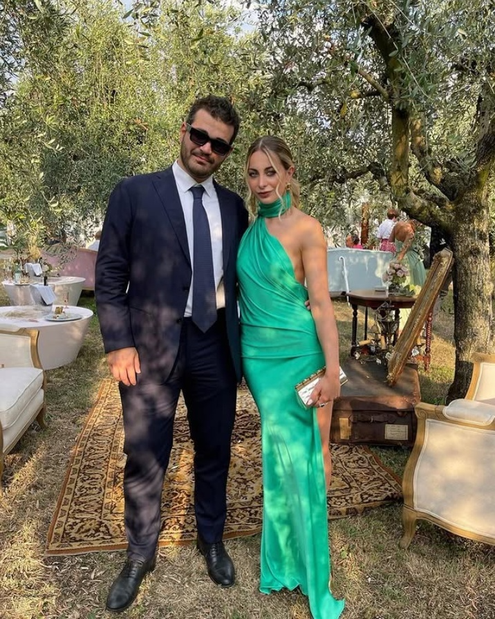 Green Halter Backless Long Party Dress with Slit,DP1876