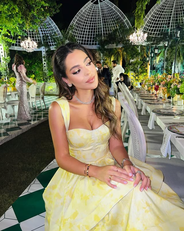 Pastel Yellow Ruffle Tiered A-Line Long Party Prom Dress,DP480