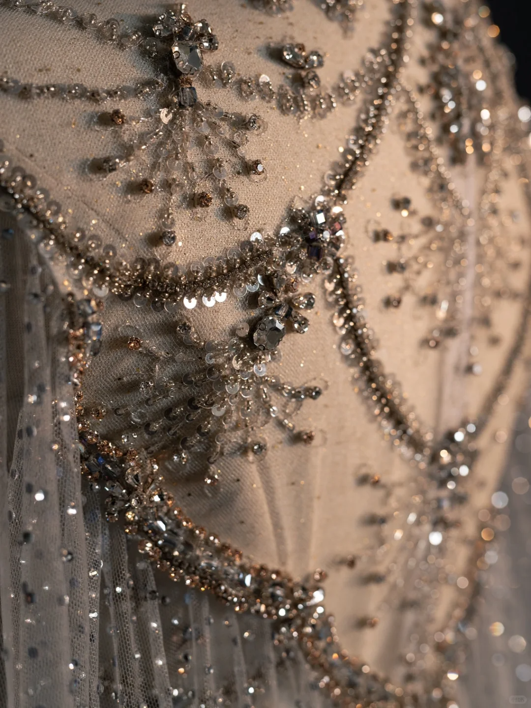 Gorgeous A-Line Tulle Beading Long Prom Dress Evening Gown with Cape, DP5217
