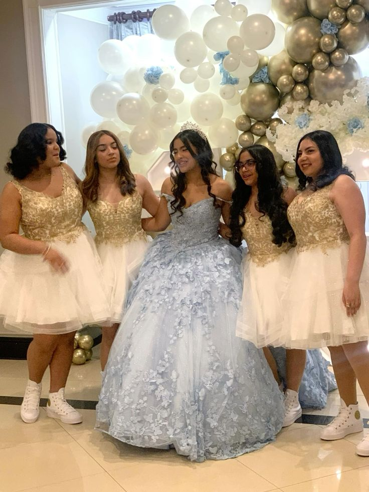 Light Blue Appliques Tulle Lace Quinceanera Dress Ball Gown, DP2709