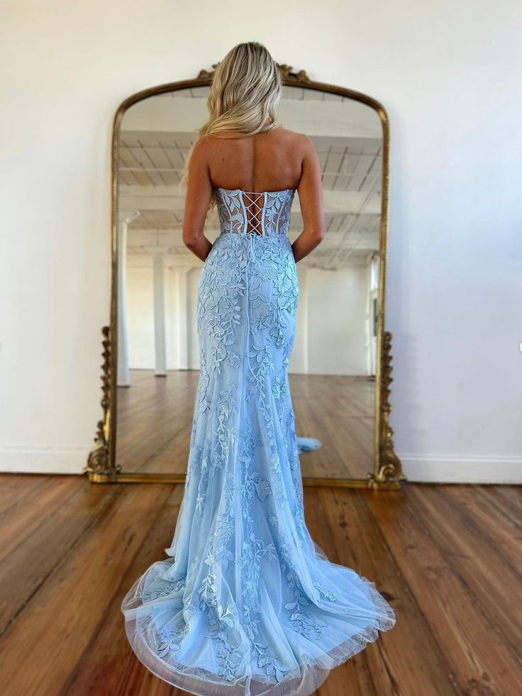 Robe de soirée longue sans manches style sirène violette, décolleté en cœur, DP0152