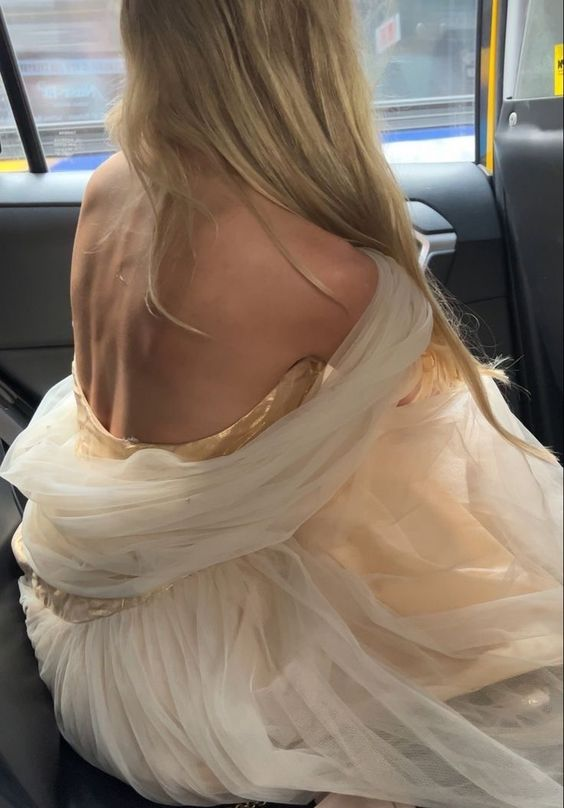 Elfenbeinfarbenes trägerloses A-Linien-Tüll-Langballkleid, Geburtstagspartykleid, DP1700