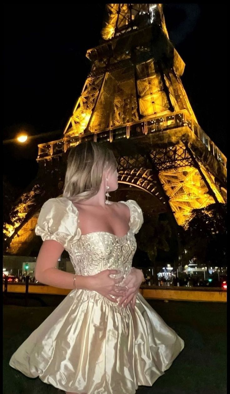 Robe de soirée champagne coupe trapèze, style vintage, pour anniversaire, DP2052