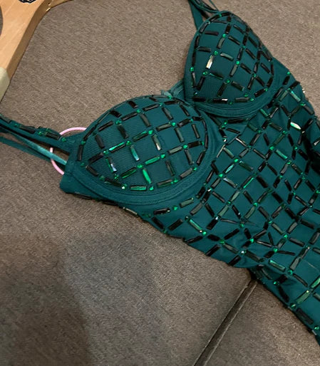 Vintage Dark Green Spaghetti Strap Sheath Short Party Dress Cocktail Dress Homecoming Dress DP6523