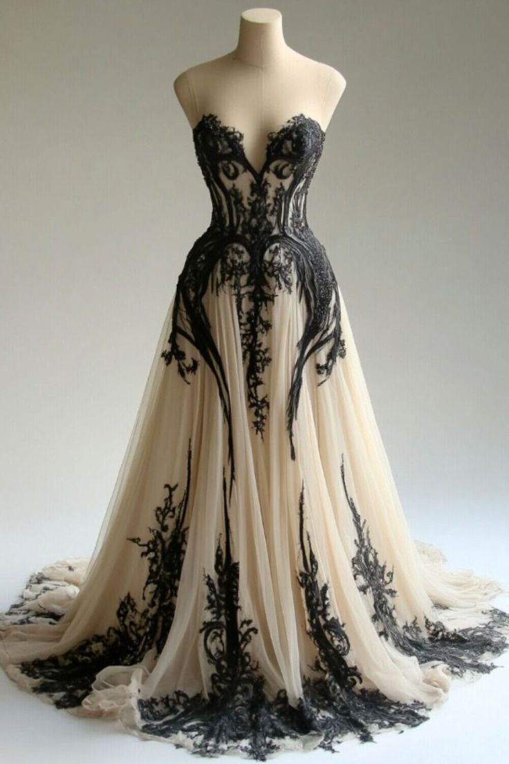 Elegantes A-Linien-Brautkleid im Vintage-Stil mit herzförmigem Ausschnitt und Applikationen, DP4171