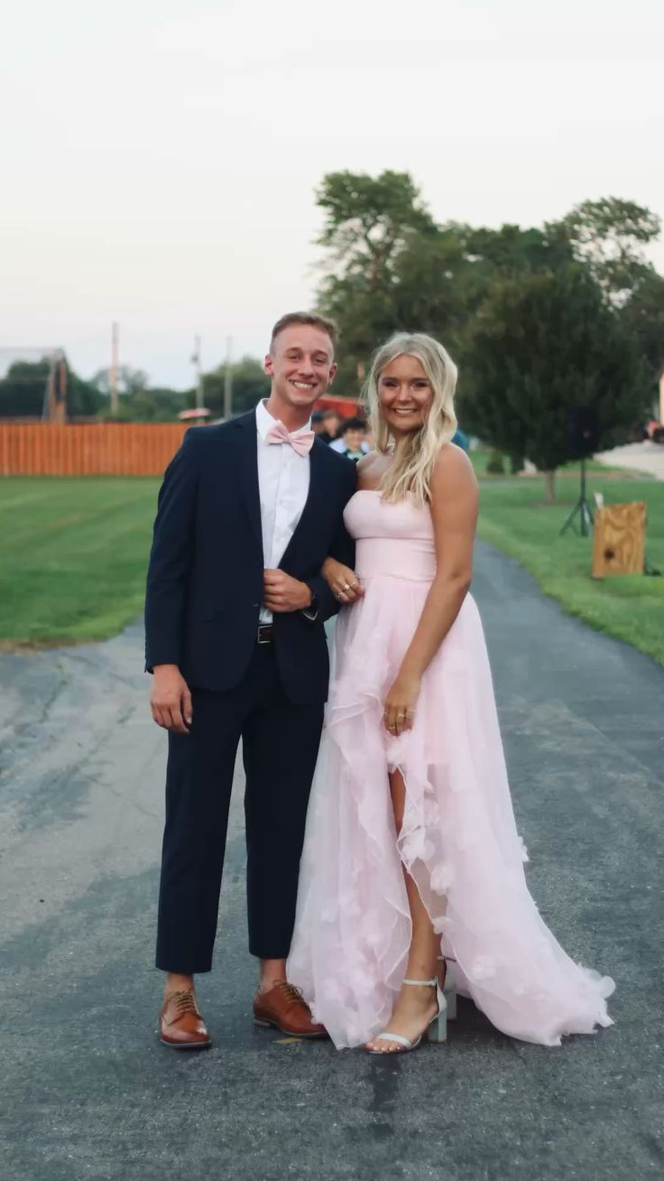 Light Pink A-Line Tulle Strapless Long Prom Formal Party Dress,DP688