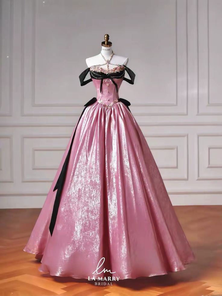 Elegant A-line Sweetheart Pink Evening Dress Pleated Satin Prom Dress MD456