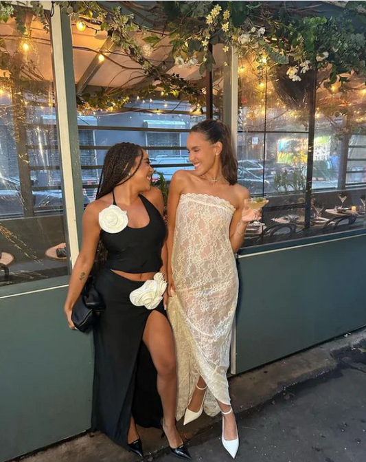 Elegant Lace Prom Dress Sheath Strapless Evening Gown Long Party Dress Formal Dress DP6721