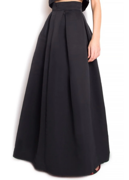 Elegant Black Two Piece Mother of Bride Dress Jewel Neck Evening Gown Long Simple Formal Dress DP6843