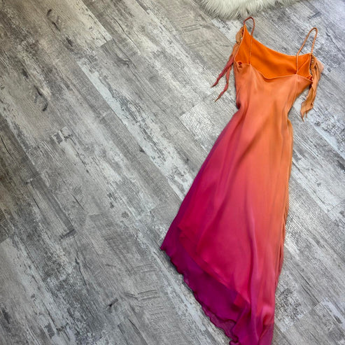 Gorgeous Spaghetti Straps Beading Charming Vintage Evening Dress, DP2497