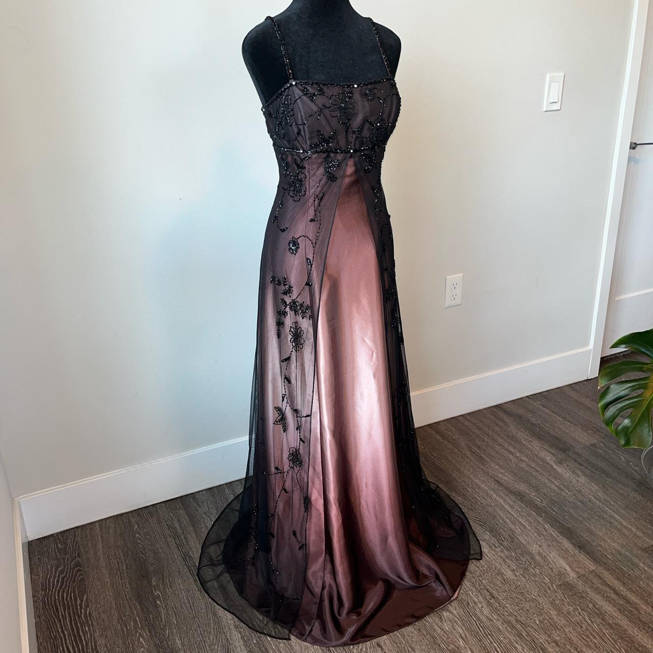 Spaghetti Straps A-Line Beading Vintage Long Evening Party Dresses, DP5287