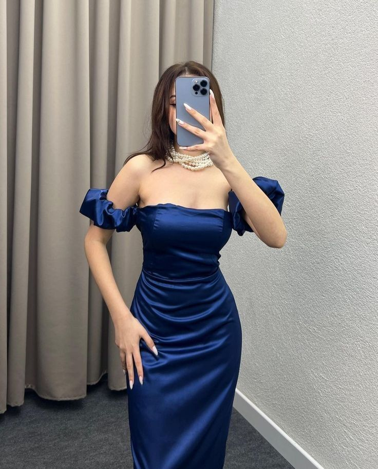 Elegant Wine Red Sheath Satin Long Party Dress Wedding Guest Dress, DP3762