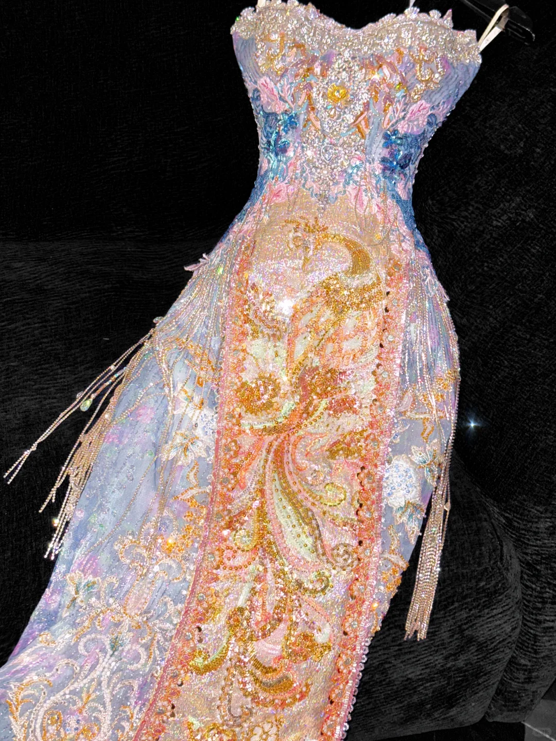 Gorgeous Sparkling Sweetheart Beaded Sequined Embroidery Design Elegant Mermaid Prom Dress Evening Dress DP6232
