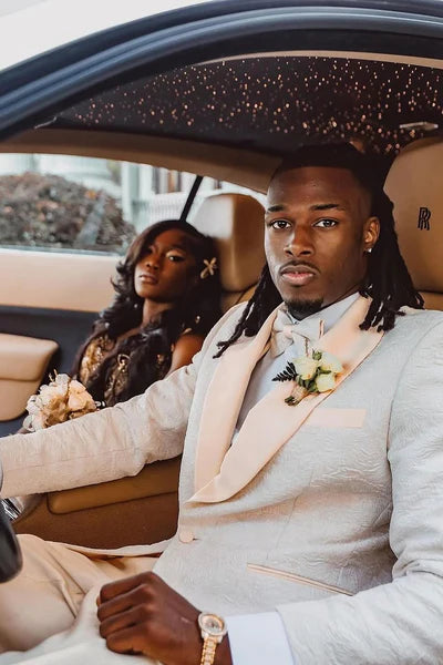 Chic Champagne Sheath Beaded Applique Prom Dress Evening Gown V-neck Party Dress Long Formal Dress DP6941