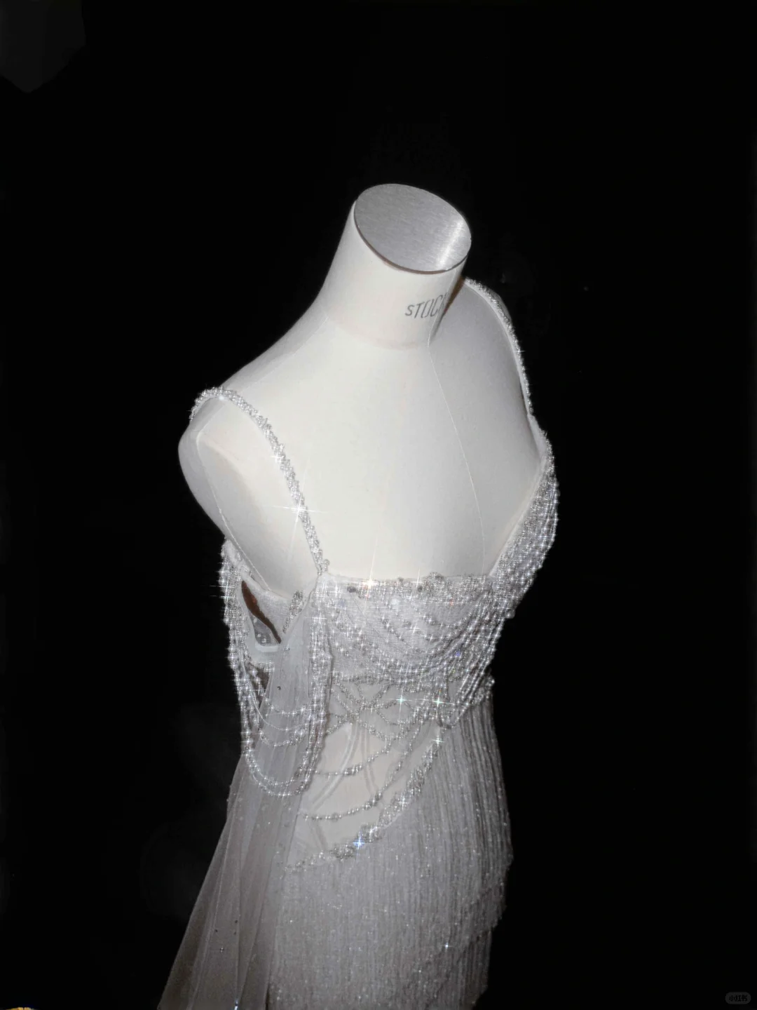 Gorgeous Straps Mermaid Beading Tassel Shiny Long Evening Party Dress, DP5083