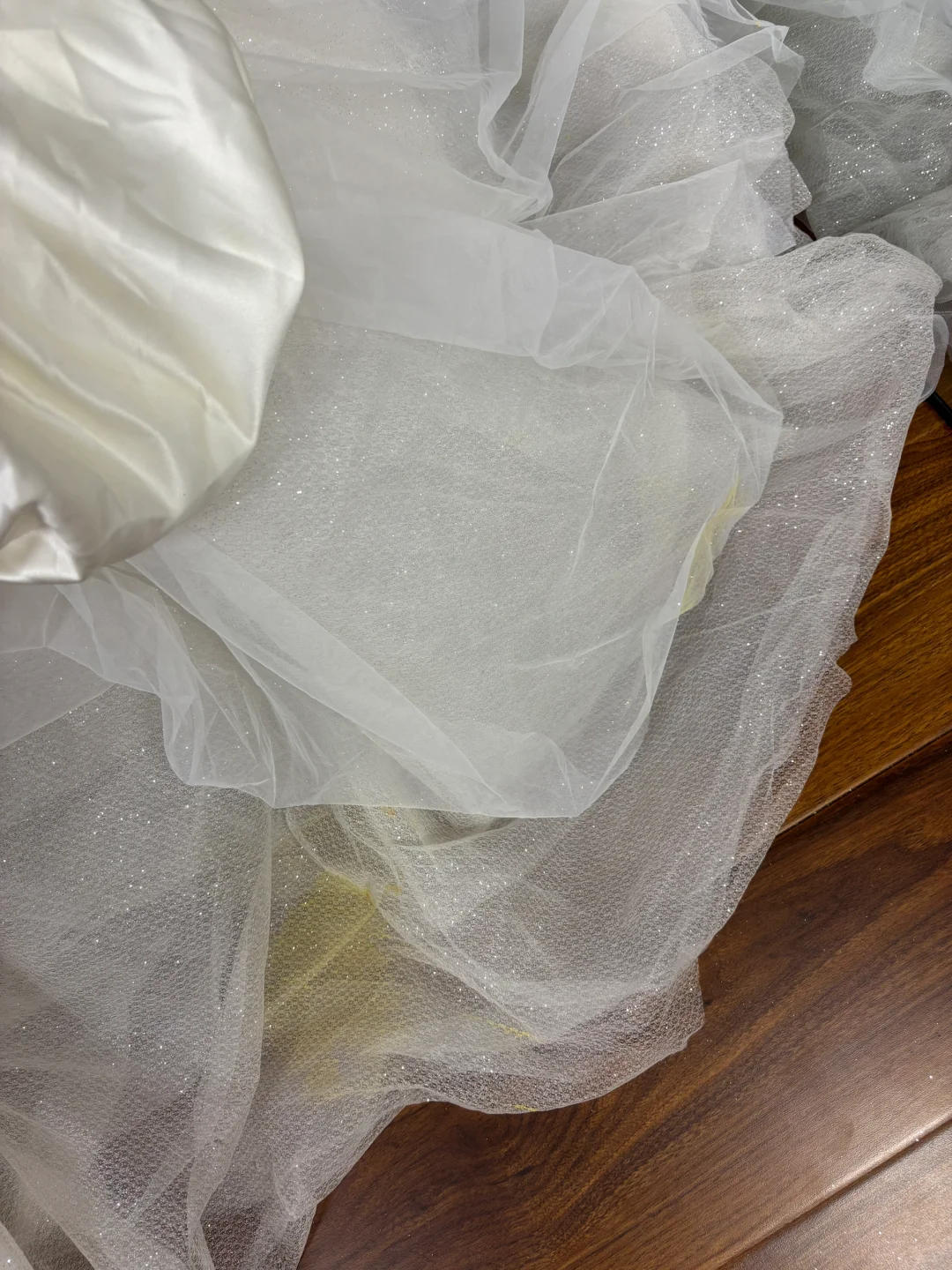 Gorgeous Ivory Satin Tulle Sweetheart Strapless Beaded Pleated Sweet 16th Quinceanera A-Line Floor-length Evening Dress Prom Dress Ball Gown DP6277