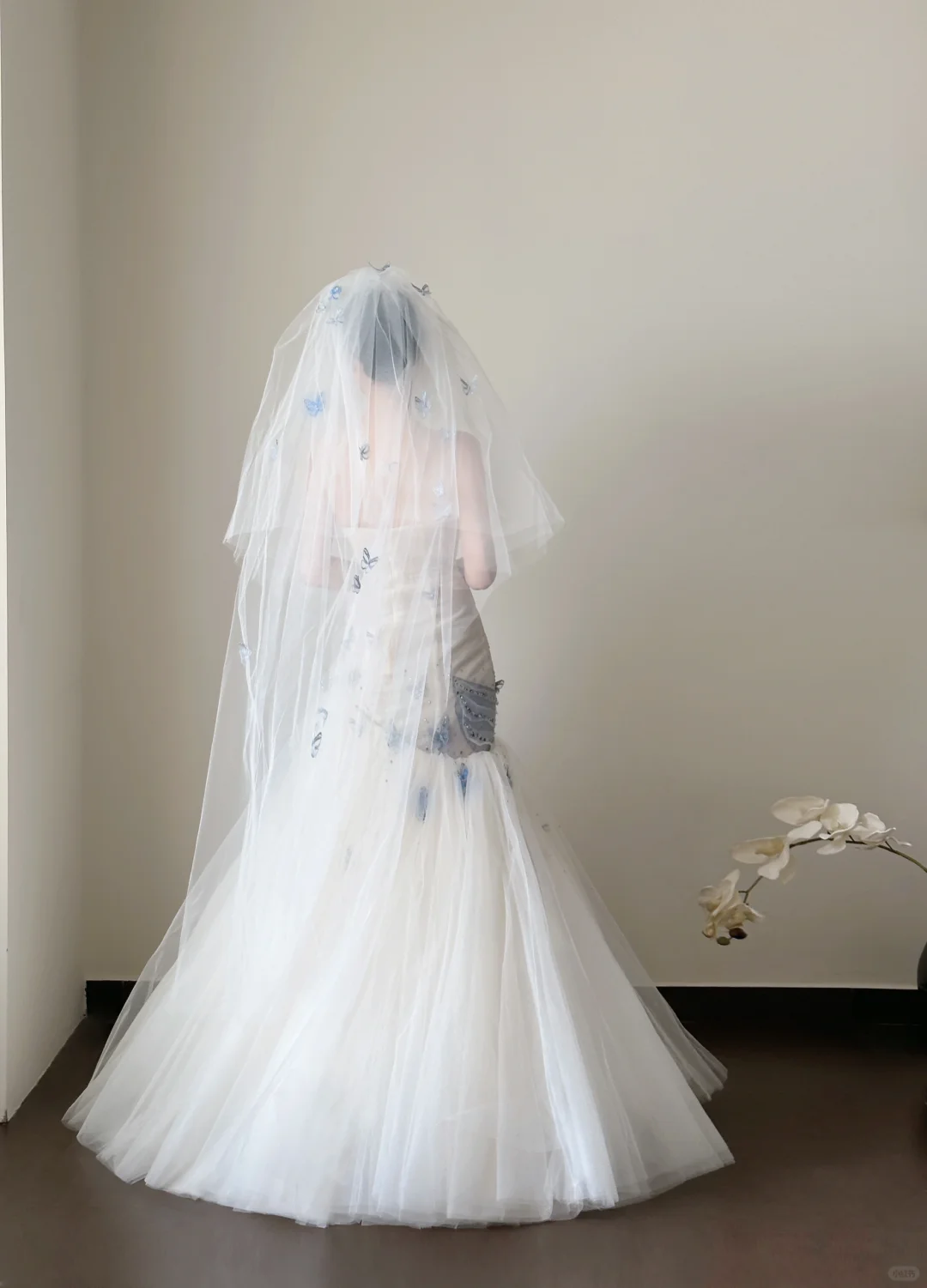 Elegant Strapless Mermaid Tulle Long Party Dress Wedding Dress Birthday Outfits, DP5106