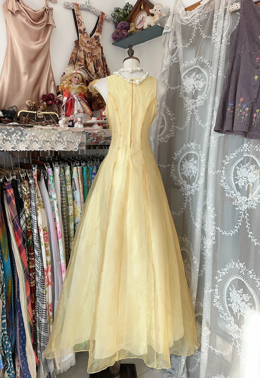 Elegant A-Line Embroidery Vintage Long Party Dress Formal Evening Dress, DP4581
