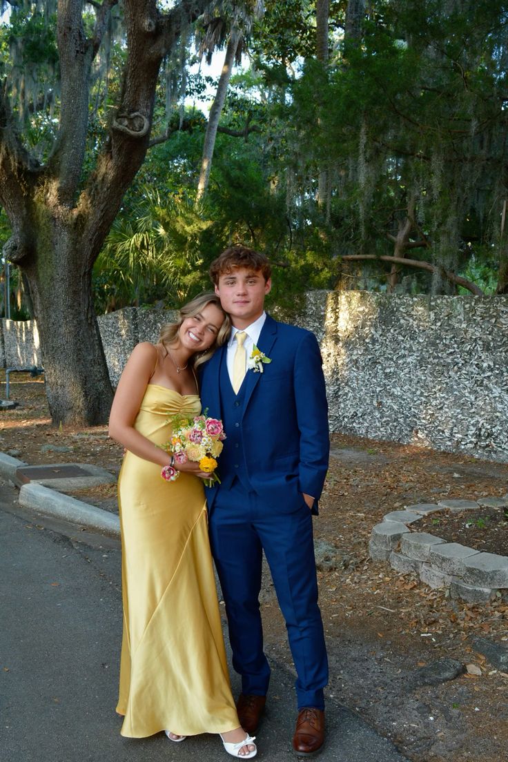 Yellow Straps A-Line Satin Long Party Dress Simple Prom Dress, DP4691