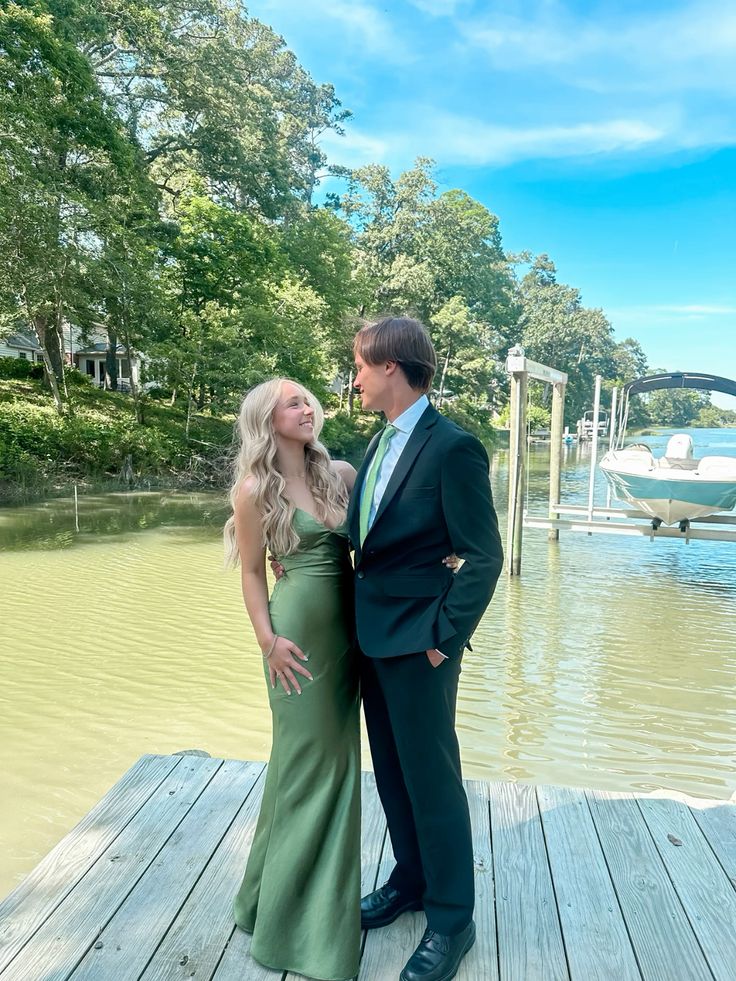 Green V Neck Sheath Satin Long Party Dress Wedding Guest Dress, DP4696