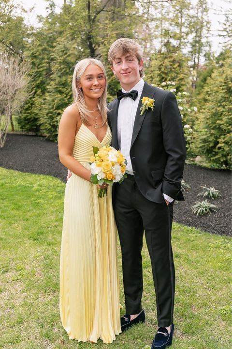 Light Yellow V Neck Straps A-Line Satin Long Party Dress Wedding Guest Dress, DP4769