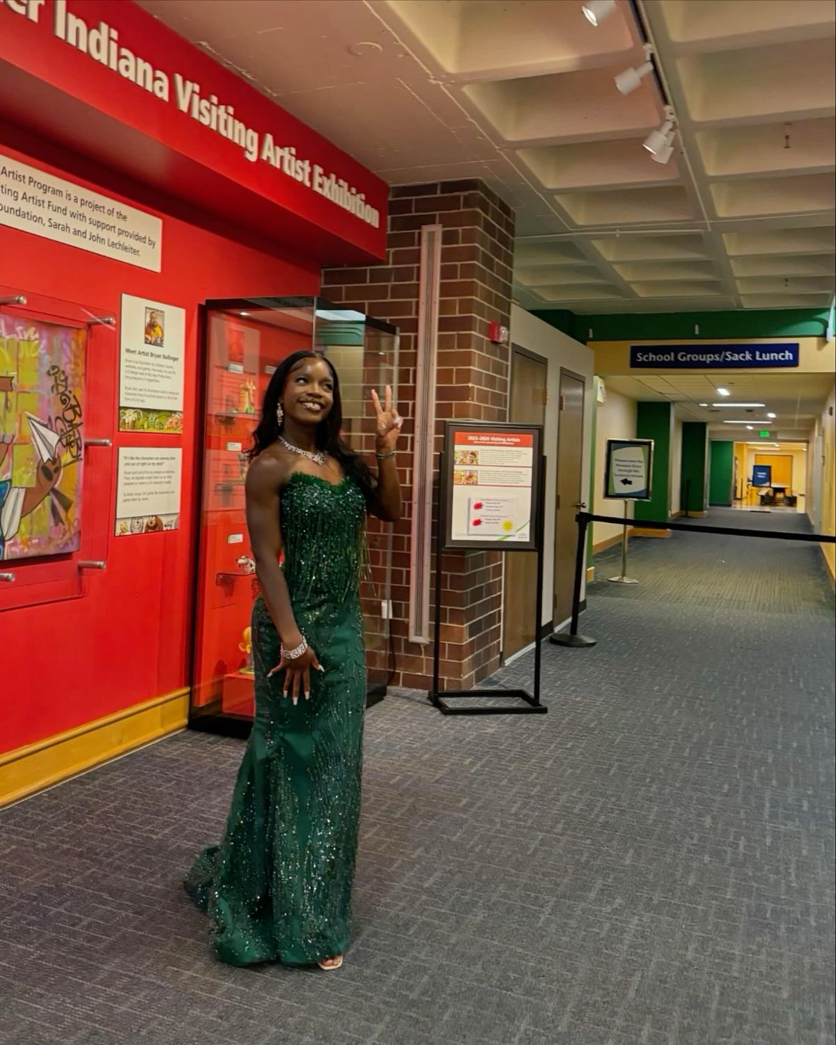 Green Strapless Mermaid Beading Long Prom Dress Formal Party Dress, DP4850