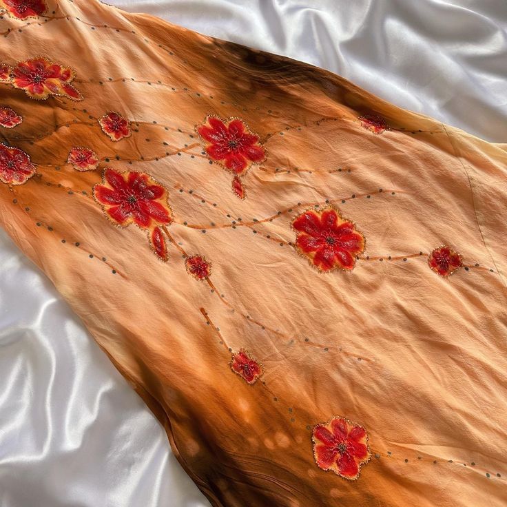 Orange Ombre Neckholder Etuikleid Perlenbesetzt Langes Partykleid Vintage Abendkleid, DP4878