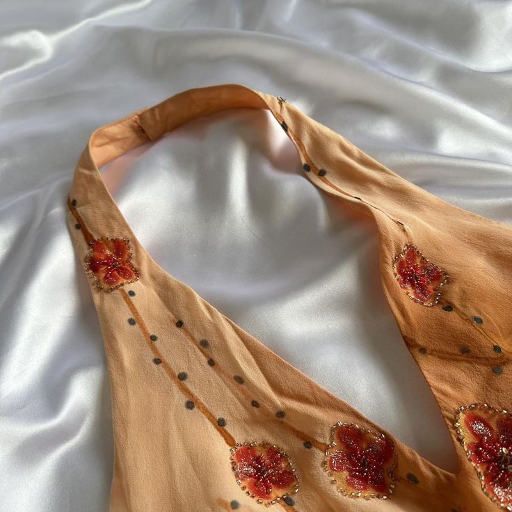 Orange Ombre Neckholder Etuikleid Perlenbesetzt Langes Partykleid Vintage Abendkleid, DP4878