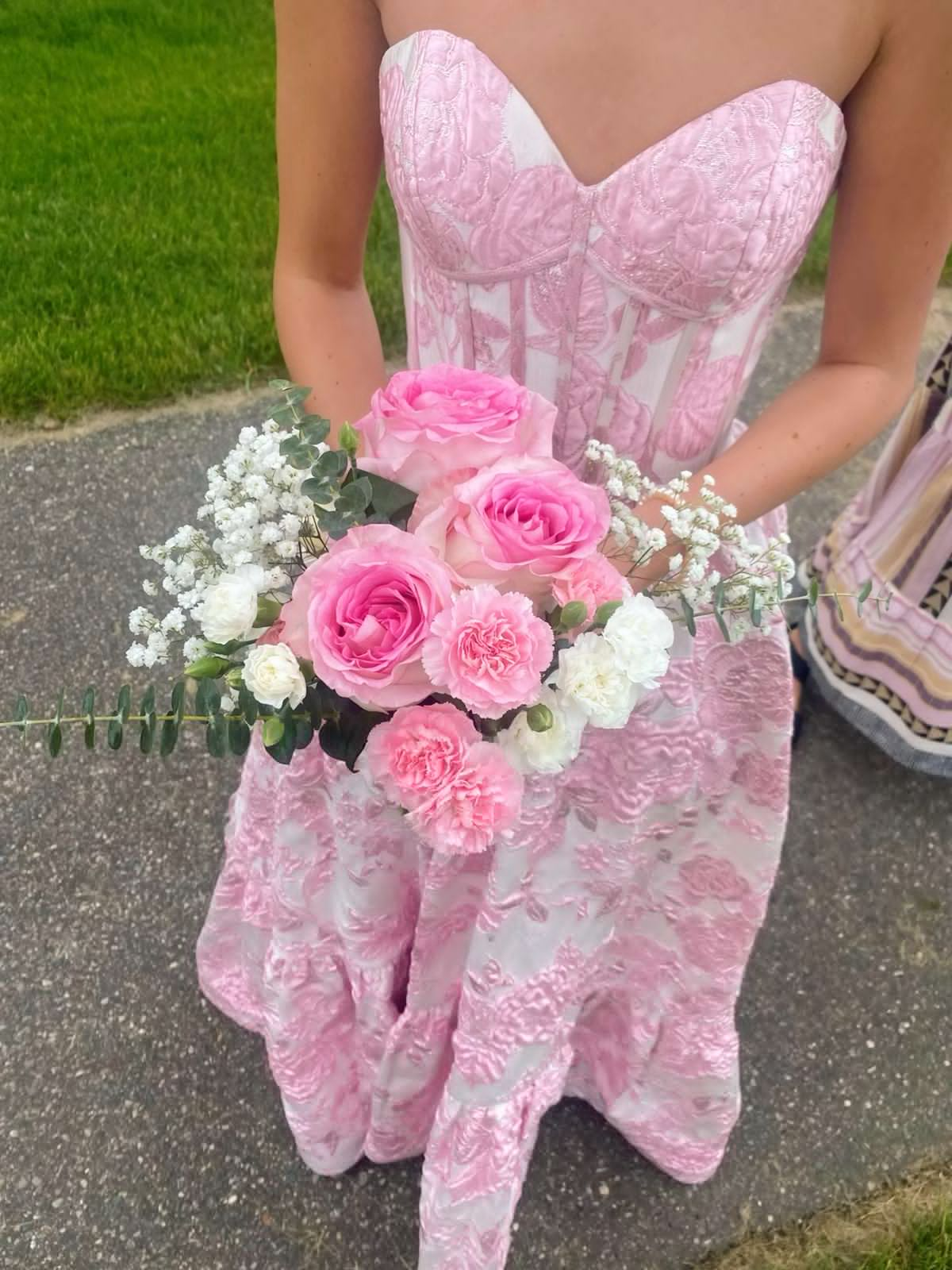 Lovely Pink Sweetheart A-Line Long Formal Party Dress Senior Prom Dress, DP4961