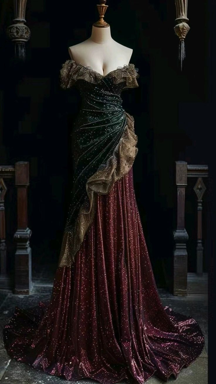 Gorgeous Off Shoulder Mermaid Beading Long Formal Prom Dress Evening Gown, DP4965