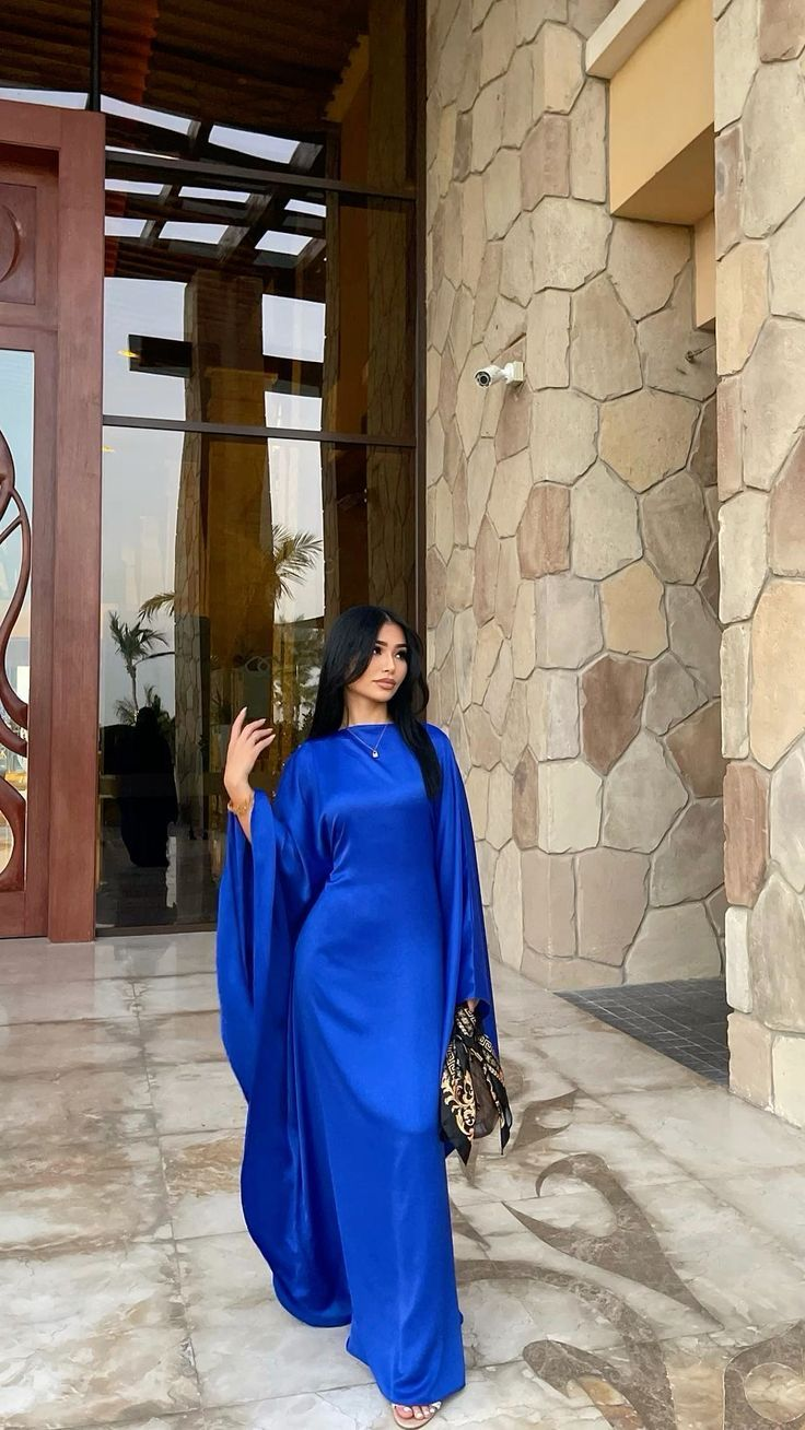 Robe de soirée longue et élégante, style fourreau, manches longues, style abaya musulman, DP4997