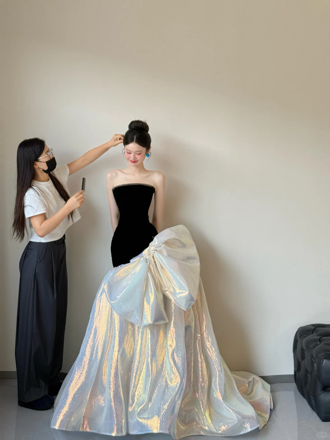 Elegant Strapless Mermaid Long Formal Evening Party Dress Birthday Outfits, DP5044