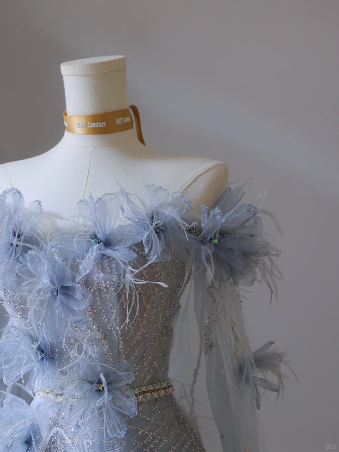 Elegantes blaues schulterfreies A-Linien-Ballkleid, formelles Partykleid, Geburtstagskleid, DP5290