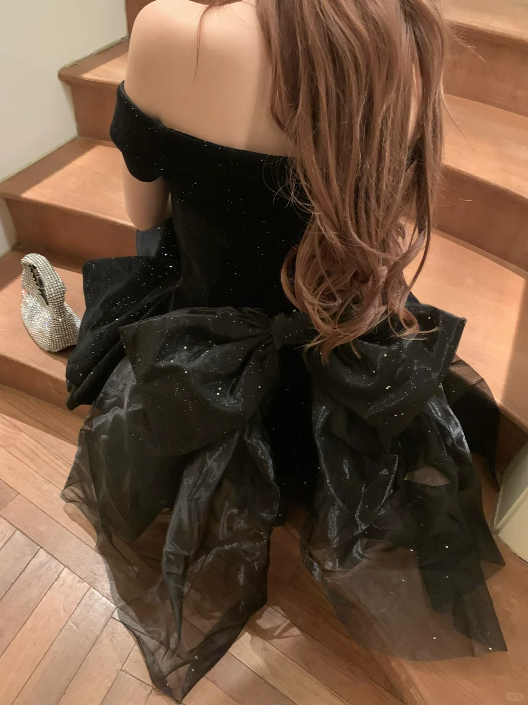 Black Off Shoulder A-Line Short Birthday Outfits Homecoming Dress, DP5350