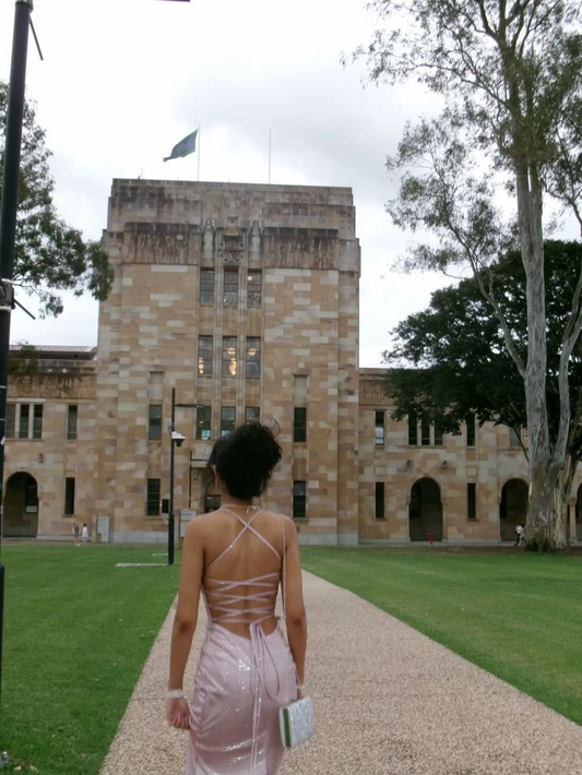 Shiny Light Pink Straps Mermaid Long Formal Prom Dress Evening Party Dresses, DP5464