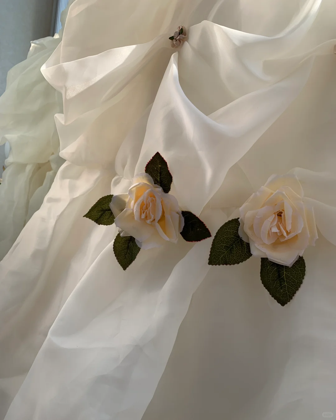 Fairytale Ivory Strapless A-Line Chiffon Long Prom Dresses Birthday Ball Gown, DP5466