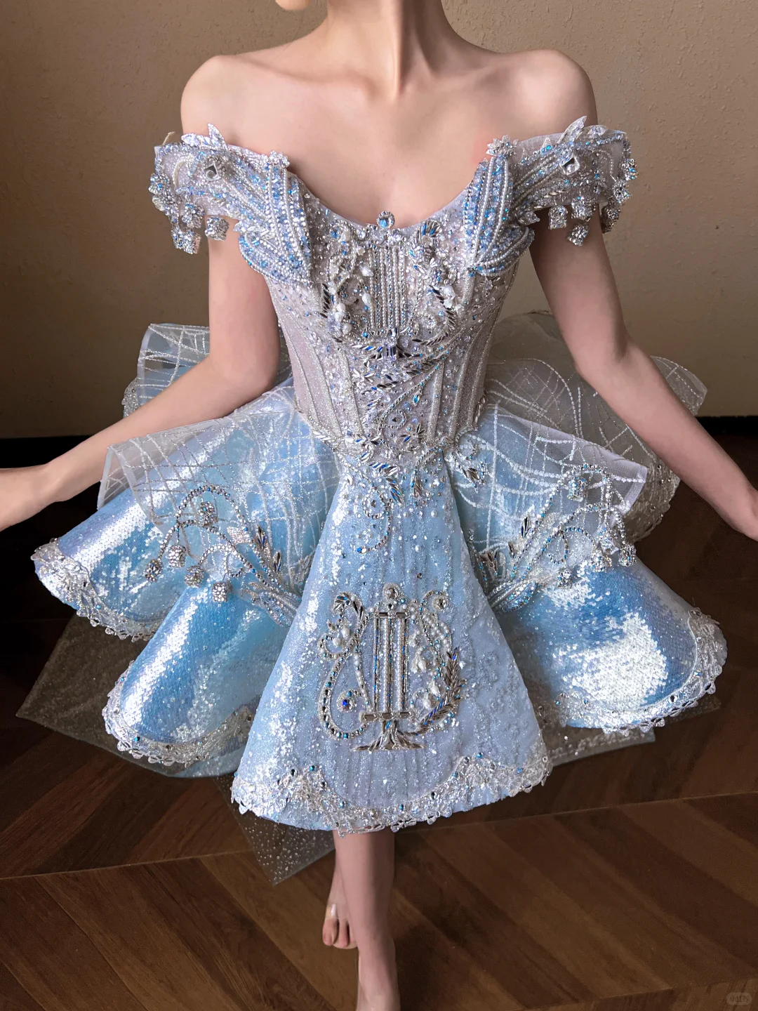Glamorous Light Blue Off-the-Shoulder Sequin Homecoming Dress Beaded S DSProm Glamorous Light Blue Off-the-Shoulder Sequin Homecoming Dress Beaded S DSProm
