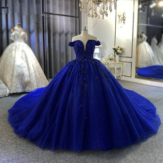 Ball Gown Black Prom Dress Long Quinceanera Dress,Sweet 16 Prom Dress ,DS4620